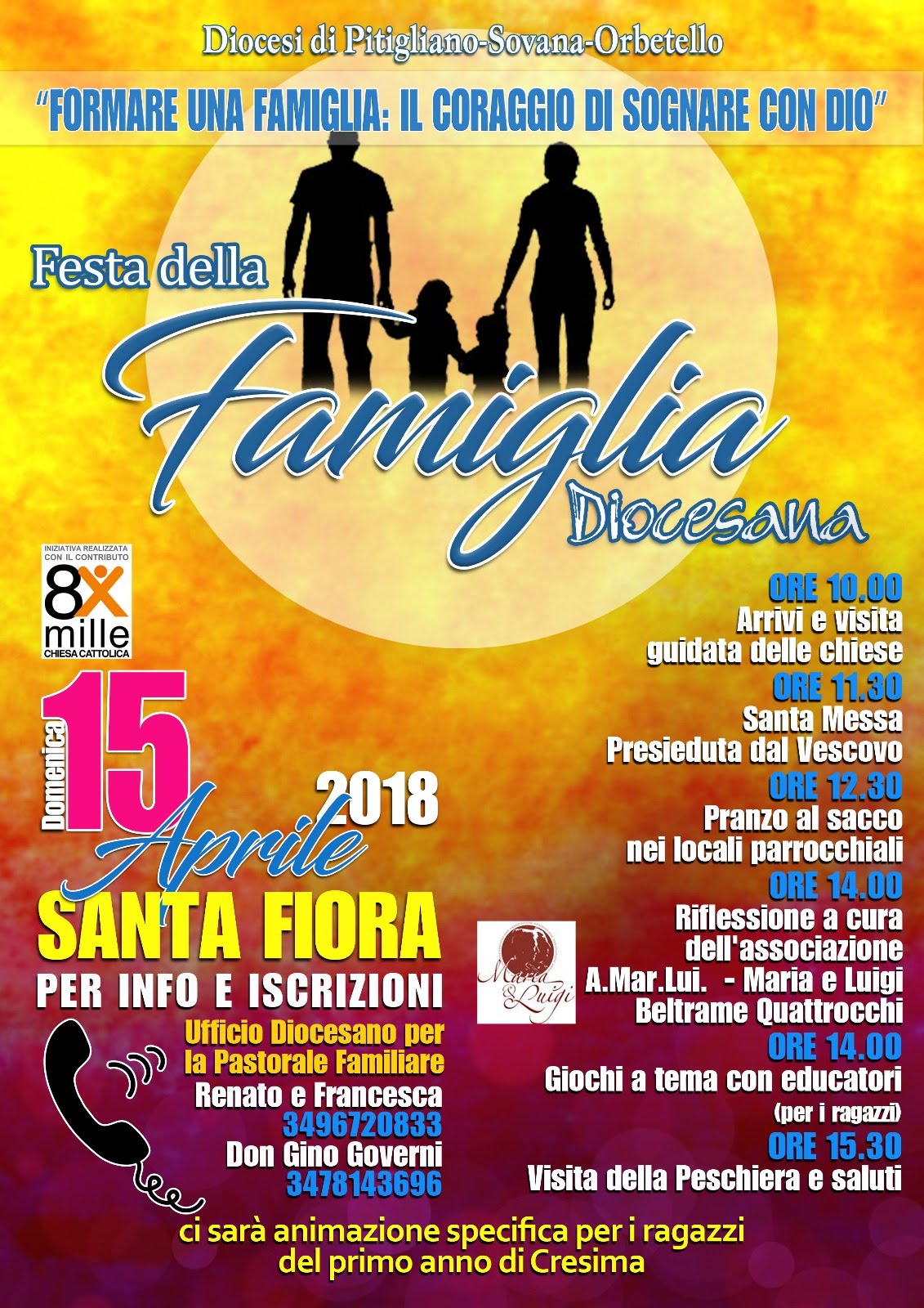 Festa della Famiglia 2018 – AMarLui – Associazione Luigi e Maria